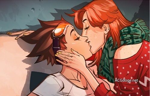 なもり为朋友绘制的滑板惨遭拍卖，《守望先锋》猎空和妹子接吻漫画惨遭俄罗斯封杀 - ACG17.COM