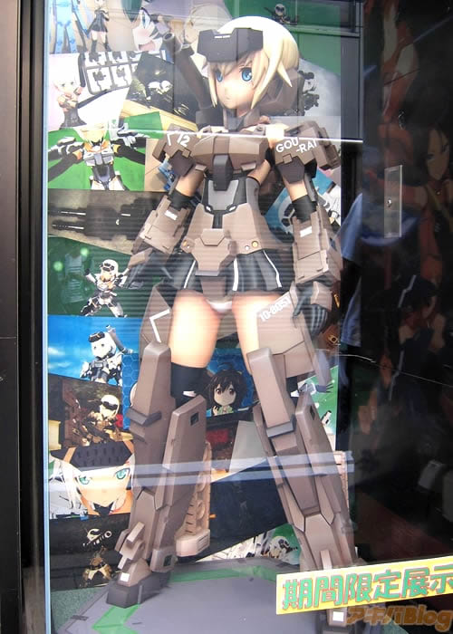 机甲少女 FRAME ARMS・GIRL/フレームアームズ・ガール 10/1尺寸轰雷的展示开始。餐饮店合作活动的情况 - ACG17.COM